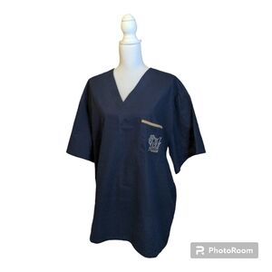 MKE BREWERS genuine merchandise MLB 2XL dark navy Surgical Scrub Top